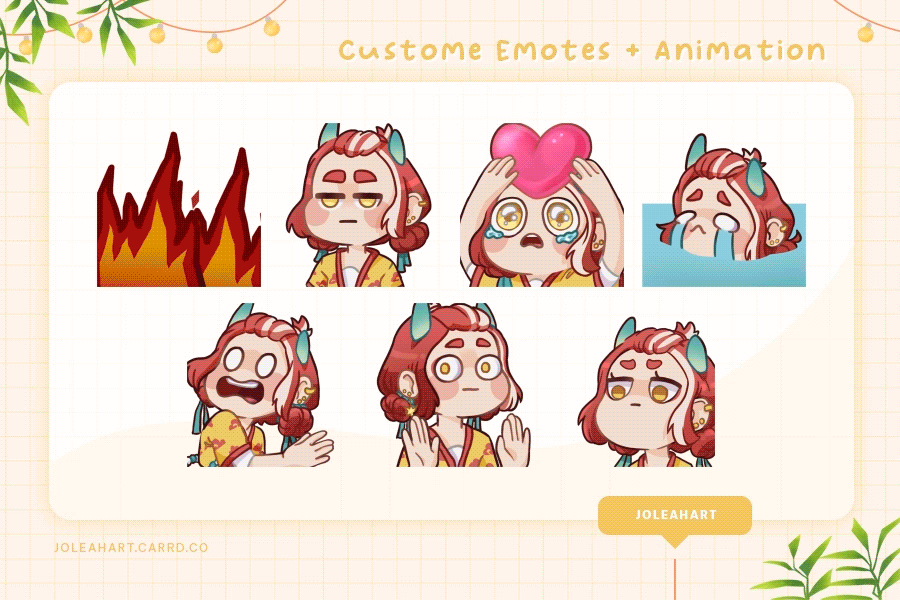 JoleahArt | Custom Emotes